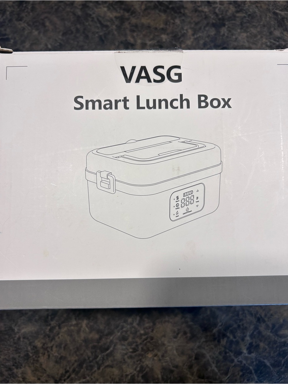 Smart Lunch Box - White